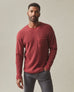 Men's Waffle Pocket Long Sleeve - Russet Brown